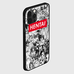 Чехол для iPhone 12 Pro HENTAI, цвет: 3D-черный — фото 2