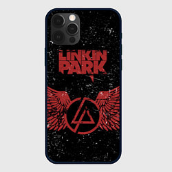 Чехол для iPhone 12 Pro Linkin Park: Red Airs, цвет: 3D-черный