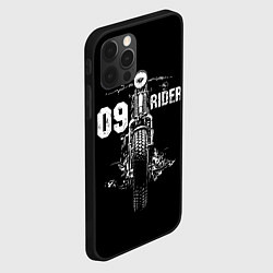 Чехол для iPhone 12 Pro 09 Rider, цвет: 3D-черный — фото 2