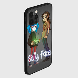 Чехол для iPhone 12 Pro Sally Face: Friends, цвет: 3D-черный — фото 2