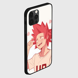 Чехол для iPhone 12 Pro Hearts Anime, цвет: 3D-черный — фото 2