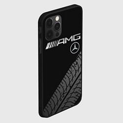 Чехол для iPhone 12 Pro Mercedes AMG: Street Racing, цвет: 3D-черный — фото 2