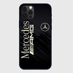 Чехол для iPhone 12 Pro Mercedes AMG: Black Edition, цвет: 3D-черный