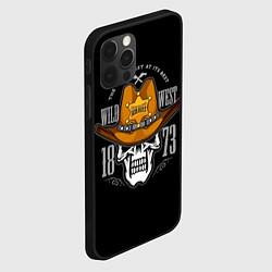 Чехол для iPhone 12 Pro Wild West sheriff, цвет: 3D-черный — фото 2