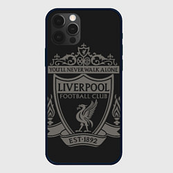 Чехол для iPhone 12 Pro Liverpool - Classic Est 1892, цвет: 3D-черный