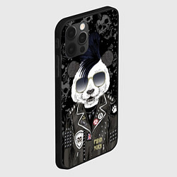 Чехол для iPhone 12 Pro Панда в косухе, цвет: 3D-черный — фото 2