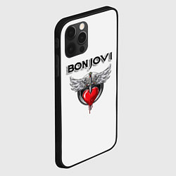 Чехол для iPhone 12 Pro Bon Jovi, цвет: 3D-черный — фото 2