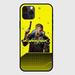 Чехол для iPhone 12 Pro CYBERPUNK 2077, цвет: 3D-черный