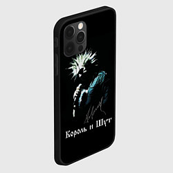 Чехол для iPhone 12 Pro Король и Шут: автограф, цвет: 3D-черный — фото 2