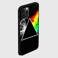 Чехол для iPhone 12 Pro PINK FLOYD, цвет: 3D-черный — фото 2