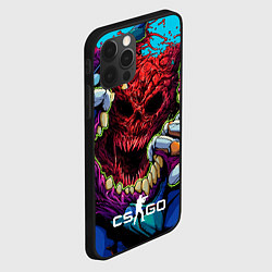 Чехол для iPhone 12 Pro CS GO monster, цвет: 3D-черный — фото 2