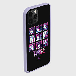 Чехол для iPhone 12 Pro TWICE, цвет: 3D-светло-сиреневый — фото 2