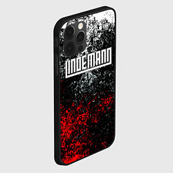 Чехол для iPhone 12 Pro LINDEMANN: Colour Splash, цвет: 3D-черный — фото 2