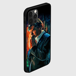 Чехол для iPhone 12 Pro Sherlock, цвет: 3D-черный — фото 2