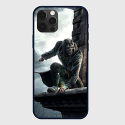 Чехол для iPhone 12 Pro Dishonored, цвет: 3D-черный