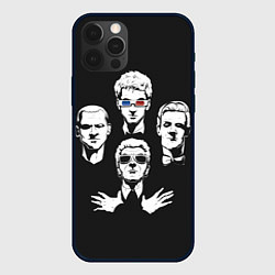 Чехол для iPhone 12 Pro Doctor Who, цвет: 3D-черный