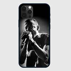 Чехол для iPhone 12 Pro Chester Bennington Linkin Park, цвет: 3D-черный