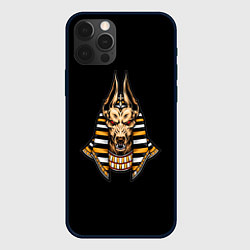 Чехол для iPhone 12 Pro Anubis, цвет: 3D-черный