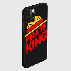 Чехол для iPhone 12 Pro One Piece Pirate King, цвет: 3D-черный — фото 2