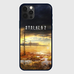 Чехол для iPhone 12 Pro STALKER 2, цвет: 3D-черный