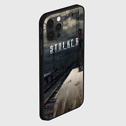 Чехол для iPhone 12 Pro НОВЫЙ СТАЛКЕР, цвет: 3D-черный — фото 2