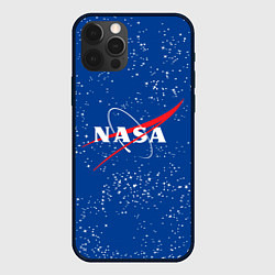 Чехол для iPhone 12 Pro NASA, цвет: 3D-черный