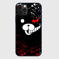 Чехол для iPhone 12 Pro MONOKUMA, цвет: 3D-черный