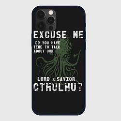 Чехол для iPhone 12 Pro Cthulhu, цвет: 3D-черный