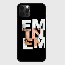 Чехол для iPhone 12 Pro Eminem, цвет: 3D-черный