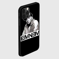 Чехол для iPhone 12 Pro Eminem, цвет: 3D-черный — фото 2