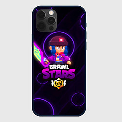 Чехол для iPhone 12 Pro Brawl Stars Heroine Bibi, цвет: 3D-черный