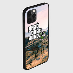 Чехол для iPhone 12 Pro Grand Theft Auto 5, цвет: 3D-черный — фото 2