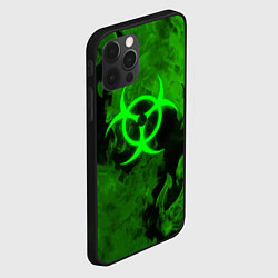 Чехол для iPhone 12 Pro BIOHAZARD, цвет: 3D-черный — фото 2