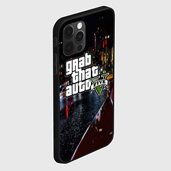 Чехол для iPhone 12 Pro Grand Theft Auto V, цвет: 3D-черный — фото 2