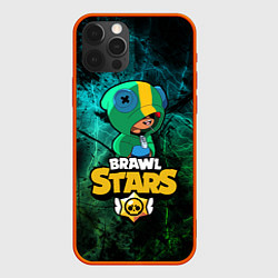 Чехол для iPhone 12 Pro Brawl Stars, цвет: 3D-красный