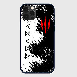 Чехол для iPhone 12 Pro THE WITCHER, цвет: 3D-черный