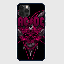 Чехол для iPhone 12 Pro ACDC, цвет: 3D-черный