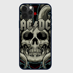 Чехол для iPhone 12 Pro ACDC, цвет: 3D-черный