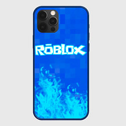 Чехол для iPhone 12 Pro Roblox, цвет: 3D-тёмно-синий