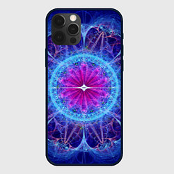 Чехол для iPhone 12 Pro Mandala 2, цвет: 3D-черный