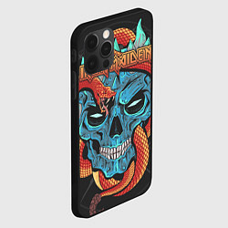 Чехол для iPhone 12 Pro Iron Maiden, цвет: 3D-черный — фото 2