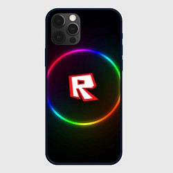 Чехол для iPhone 12 Pro Roblox, цвет: 3D-черный