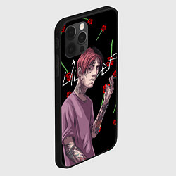 Чехол для iPhone 12 Pro LIL PEEP, цвет: 3D-черный — фото 2