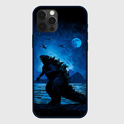 Чехол для iPhone 12 Pro GODZILLA, цвет: 3D-черный