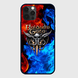 Чехол для iPhone 12 Pro BALDURS GATE, цвет: 3D-черный