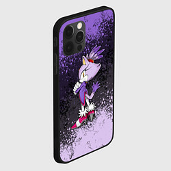 Чехол для iPhone 12 Pro SONIC Blaze the Cat, цвет: 3D-черный — фото 2