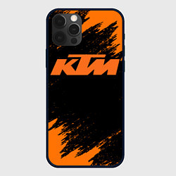 Чехол для iPhone 12 Pro KTM, цвет: 3D-черный