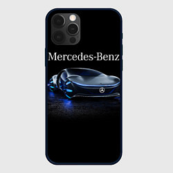 Чехол для iPhone 12 Pro MERCEDES, цвет: 3D-черный