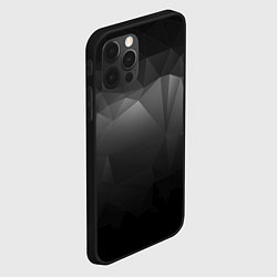 Чехол для iPhone 12 Pro GRAY GEOMETRY, цвет: 3D-черный — фото 2