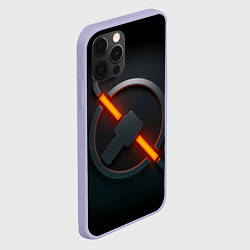 Чехол для iPhone 12 Pro HALF-LIFE, цвет: 3D-светло-сиреневый — фото 2